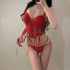 Sweet Lace Suspender Suit PA10137