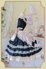 Lolita cute maid suit PL53296