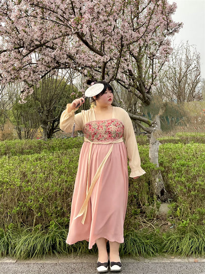 plus size vintage dress PL53203