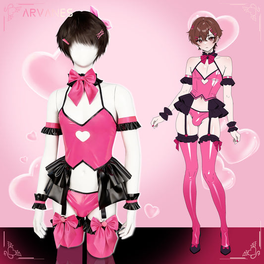 Cos Pink Heart Set (5-Piece Set) AS35