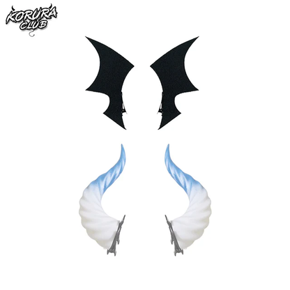 Korura Original Wig #008 Blue and White – AkaiYoru Hime
