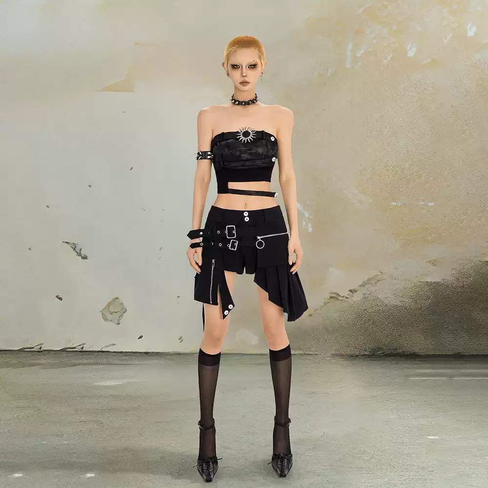Gothic tube top street suit PA20224