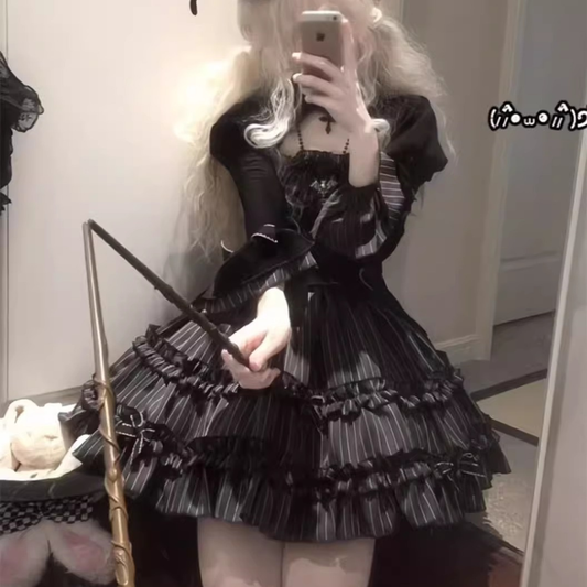 Gothic lolita little witch skirt PA20298