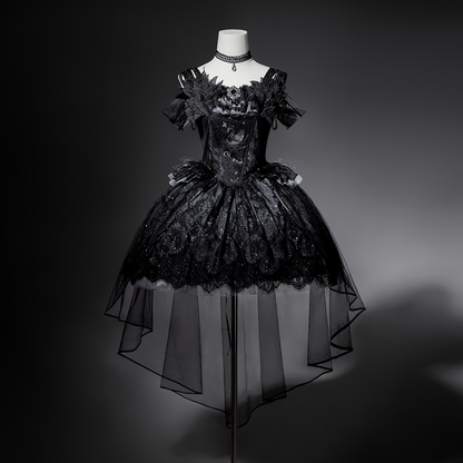 Swan Dream JSK Dark Angel Lolita Dress PA20296