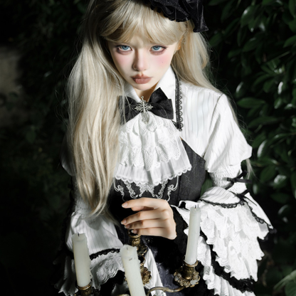 Bone Magic Lolita Dark Suspender Skirt PA20297