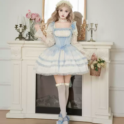 Long jsk short op fishbone lolita PA20121