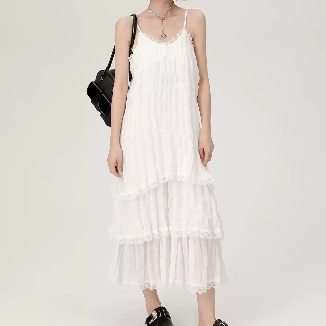 White lace cake skirt PA20184