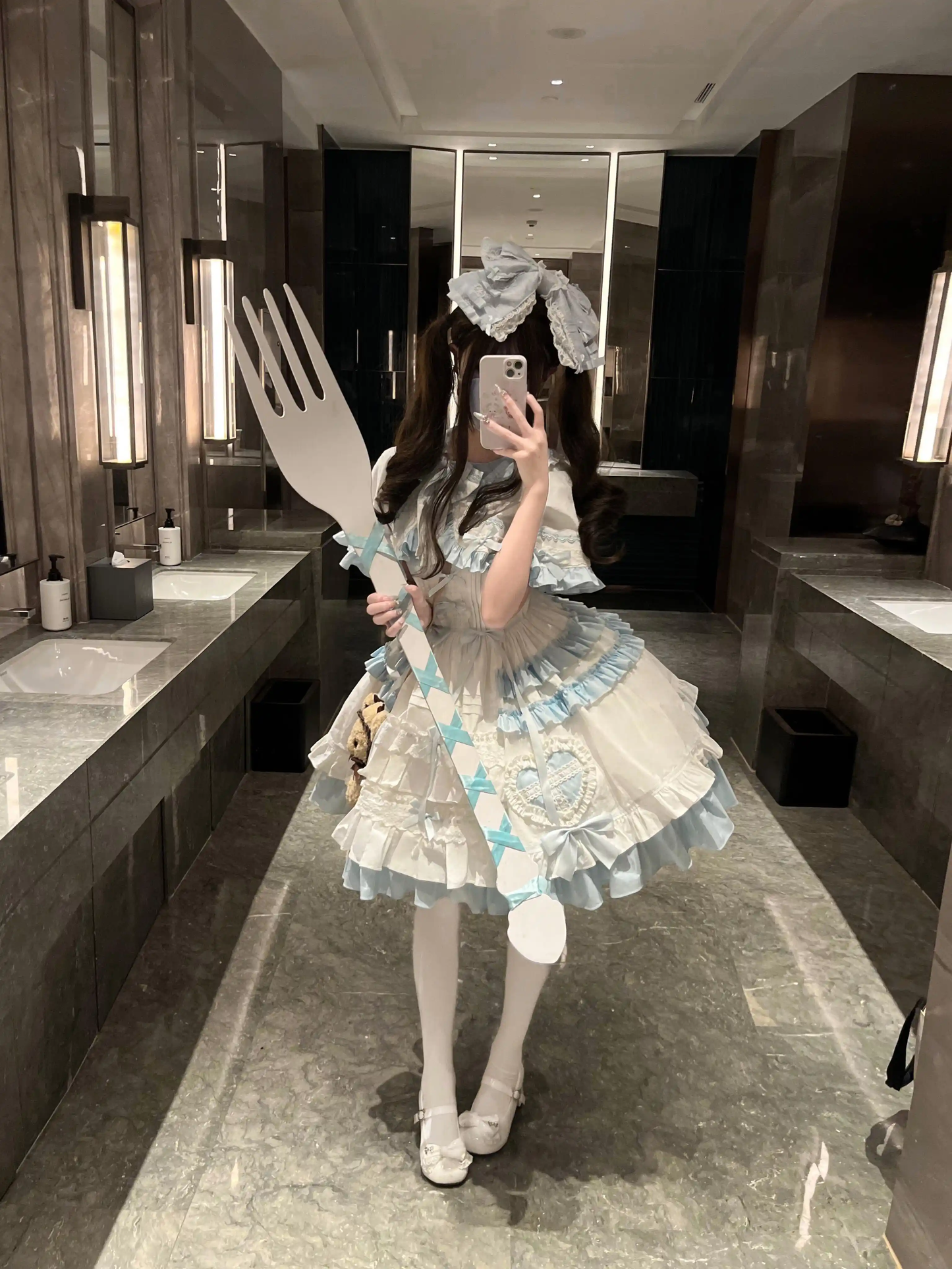 Girly cape jsk lolita princess dress PA20222