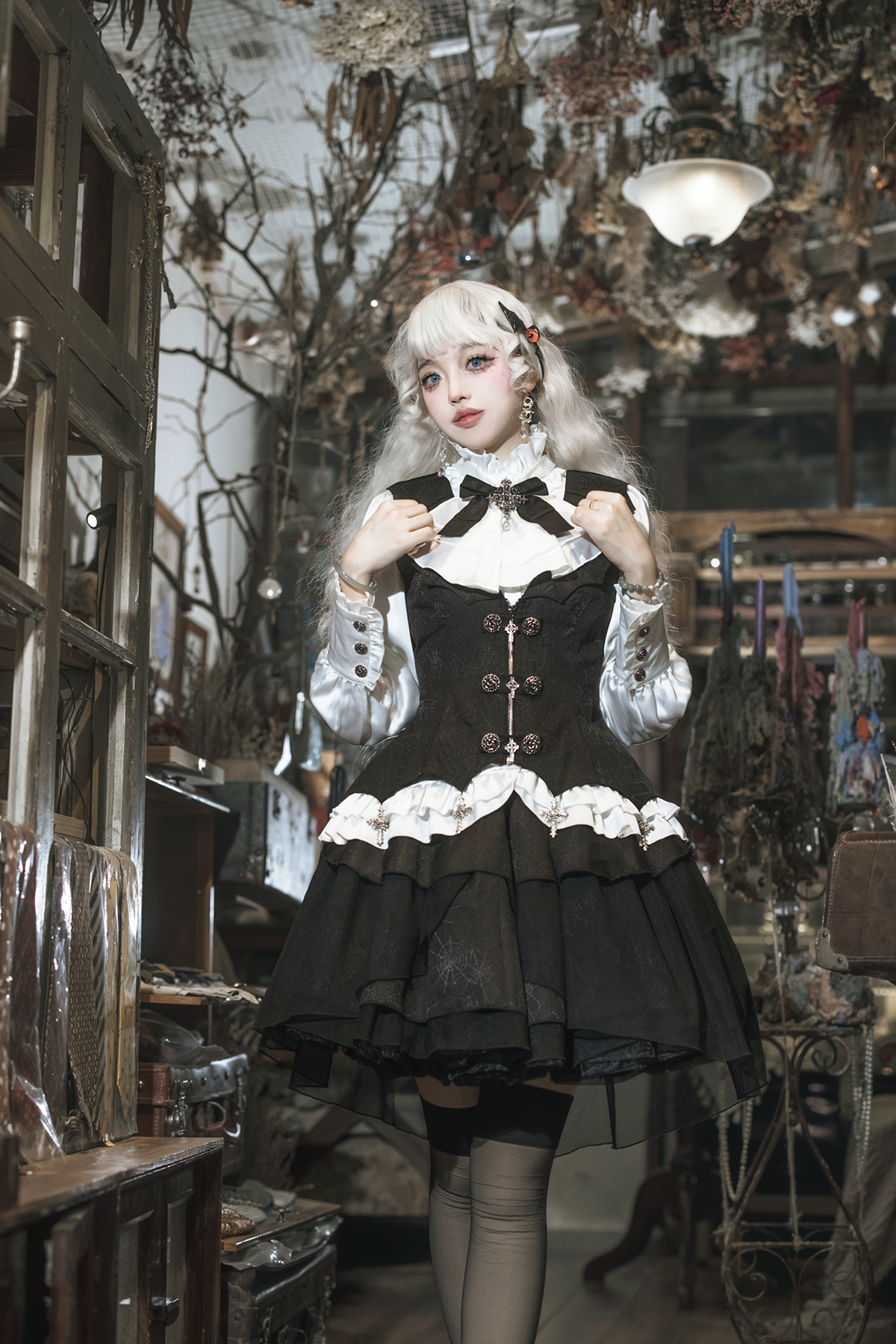 Dark Gothic Lolita Dress Set PA20300