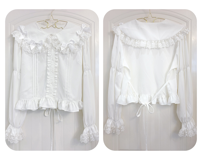 Lolita inner bow lace chiffon PA20206
