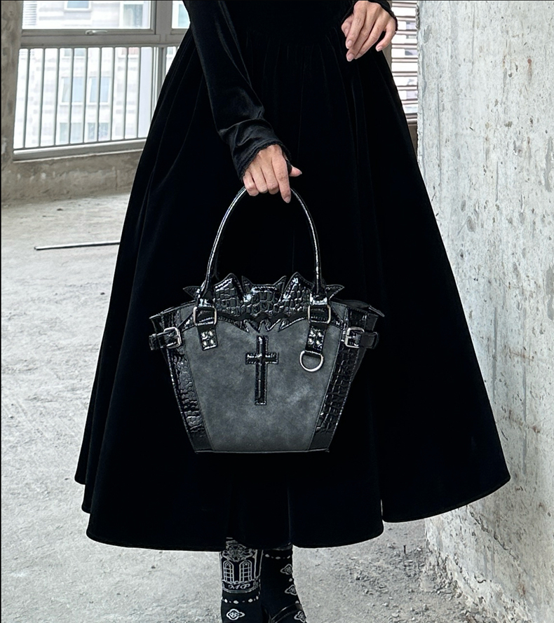 Cross Y2K Gothic subculture bag PA20229