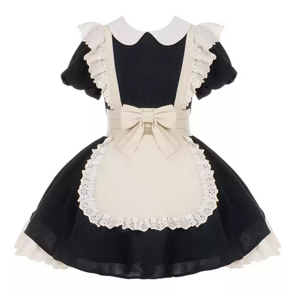 Maid outfit inverted pleated lace PA20120