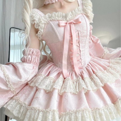 Lolita Ballet Ruffle Dress PA20107