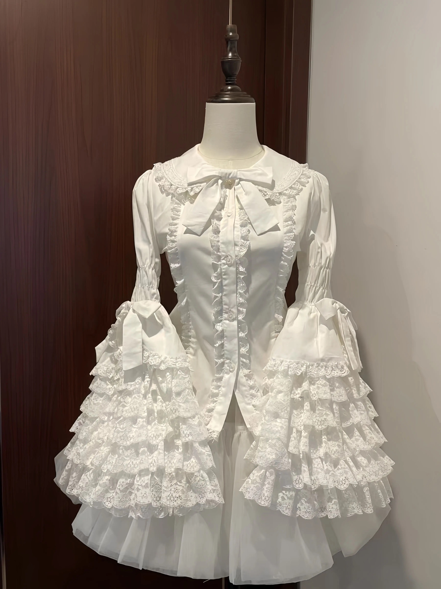 Lace doll lolita shirt long sleeves PA20201