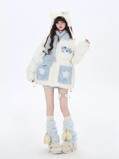 Star Sweet Thick Warm Jacket PA20130