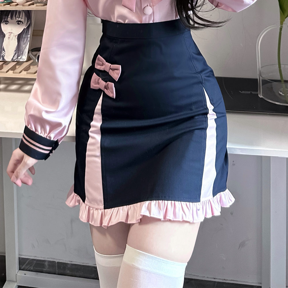 College sailor suit hip skirt PA20161
