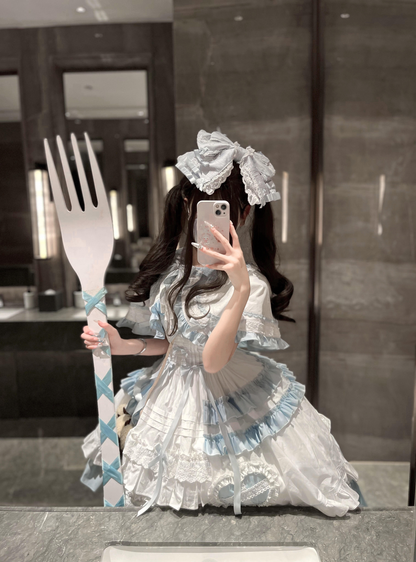 Girly cape jsk lolita princess dress PA20222