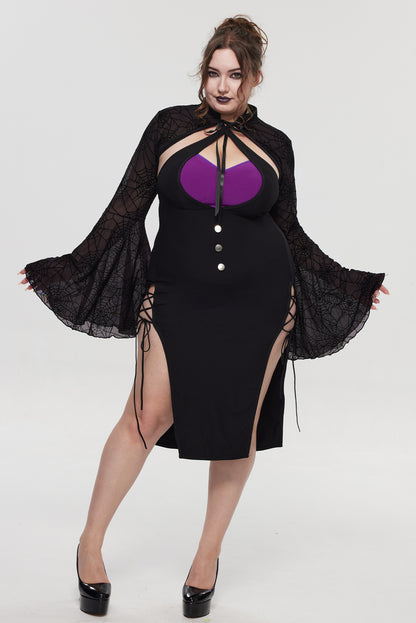 Pre-Sale Gothic Lace Spider Lingerie Set (2-Piece) HK003