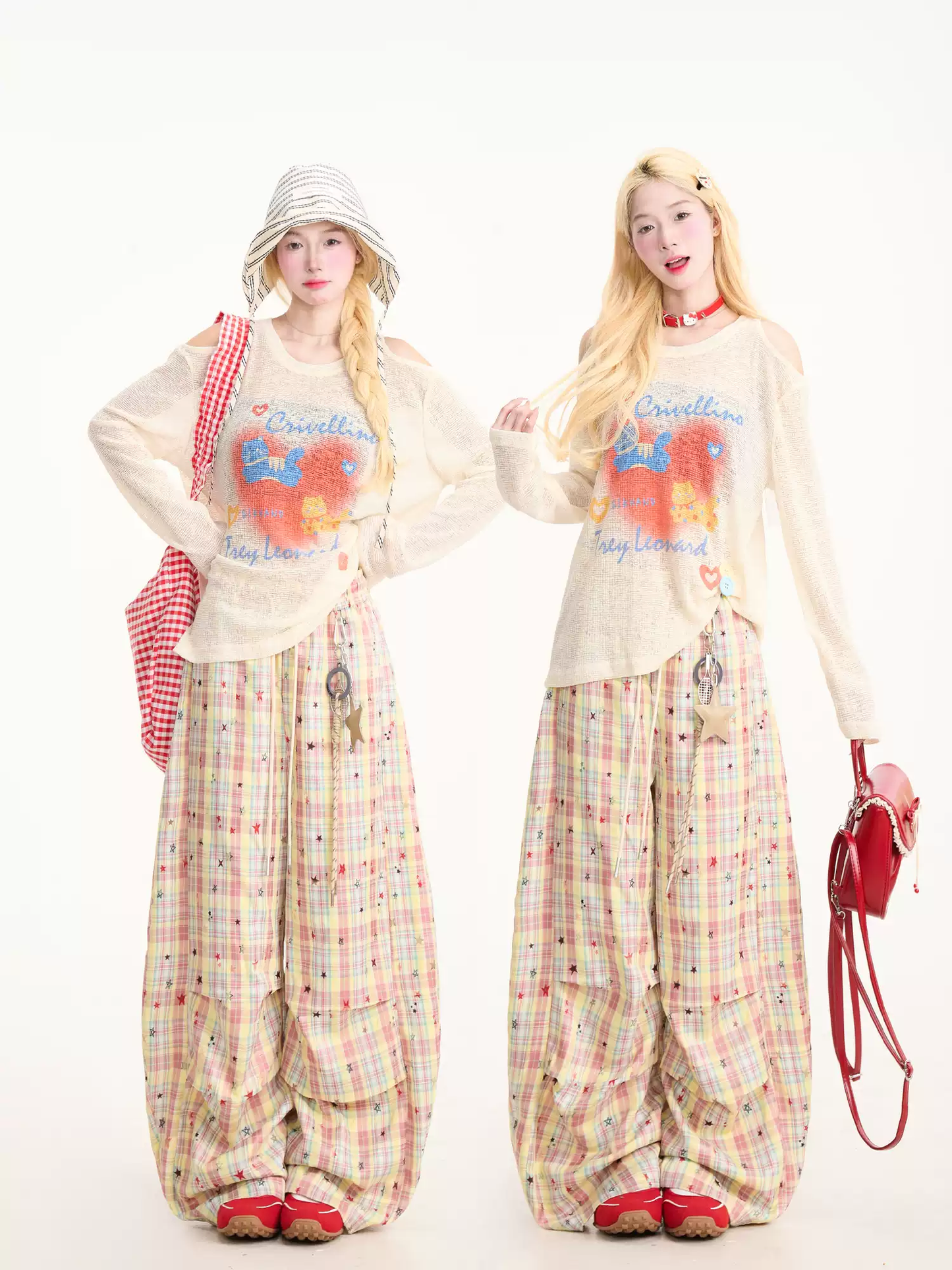 Cat Print Loose Casual Cover-Up PA20158
