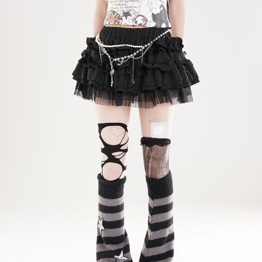 Ballet style cake skirt puffy skirt PA20278