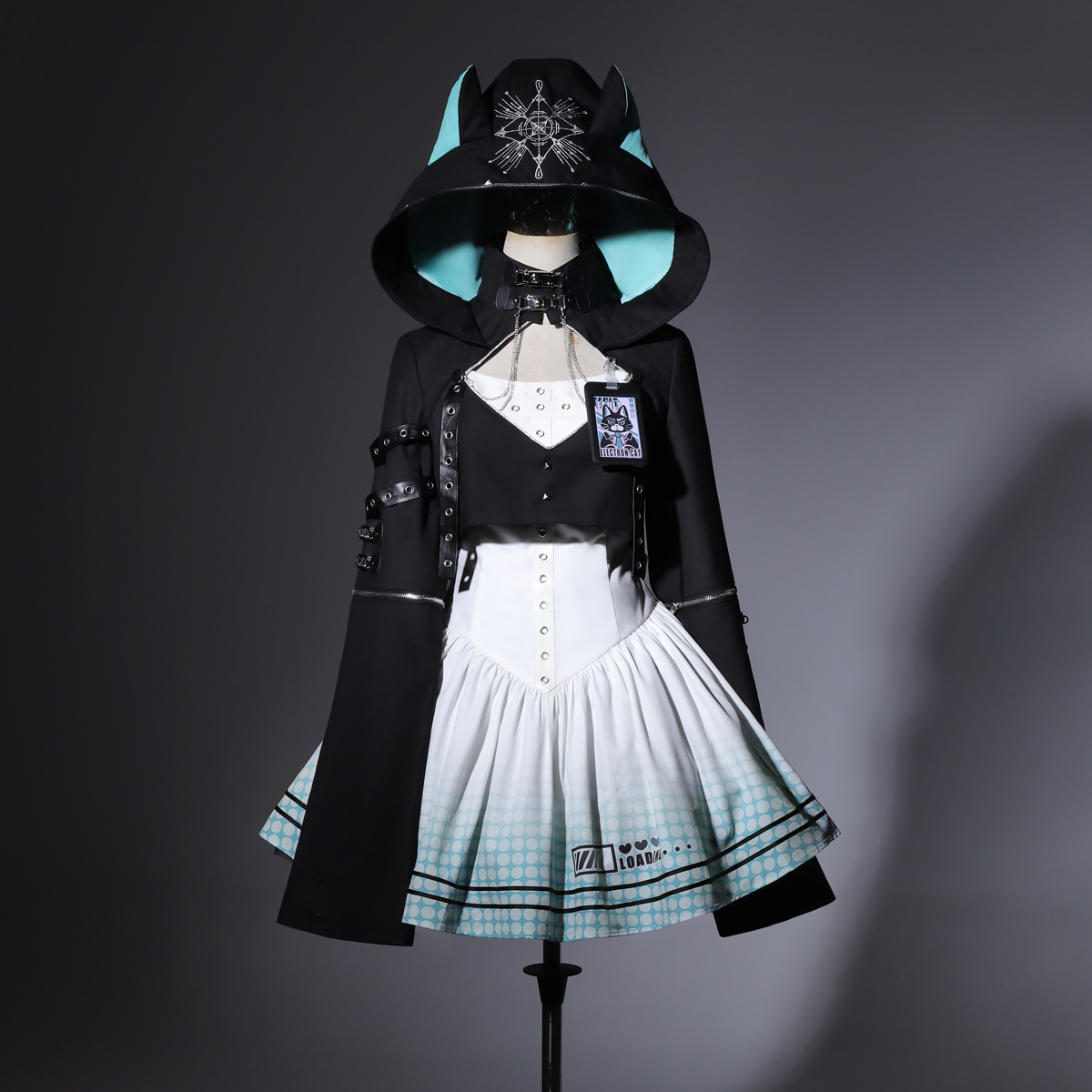 Future Combat Cyberpunk Style Dress Set PA20226