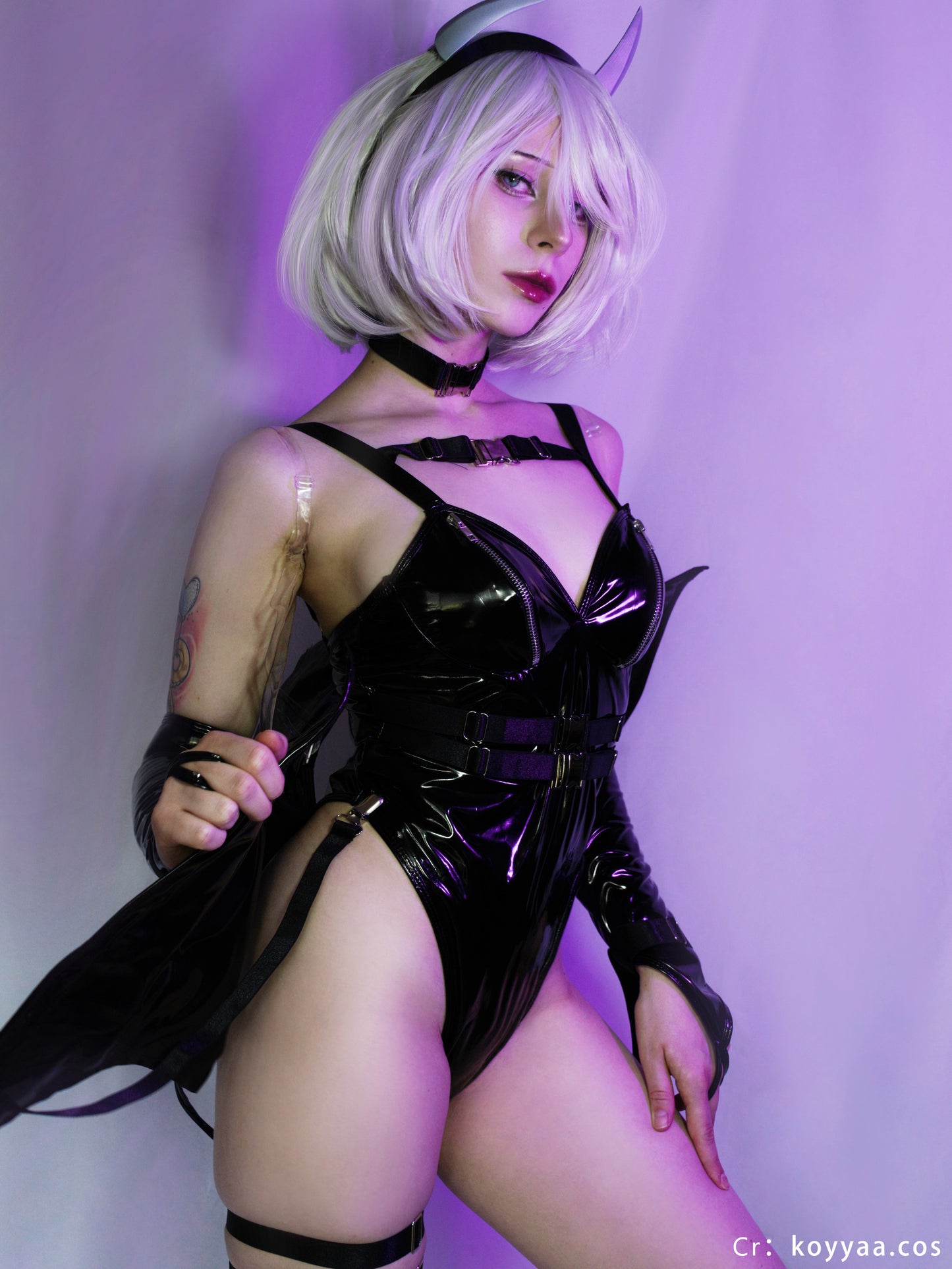 Cosplay Techwear Succubus Lingerie KO145