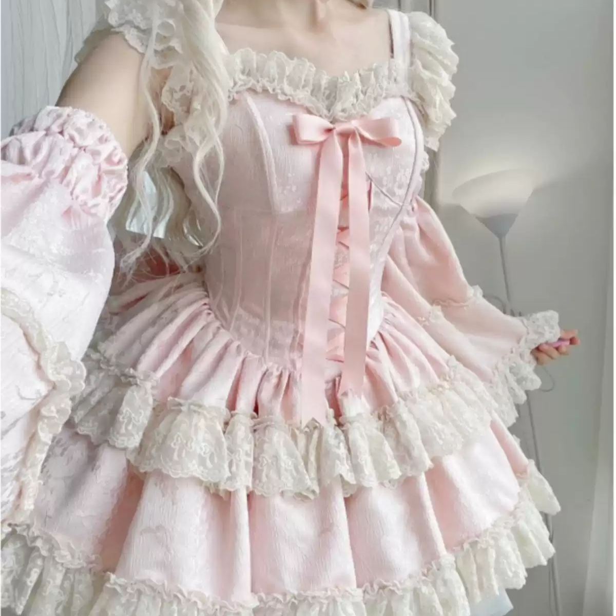 Lolita Ballet Ruffle Dress PA20107