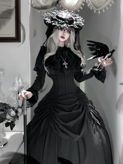 Gothic Lolita Lace Corset Dress PA20306