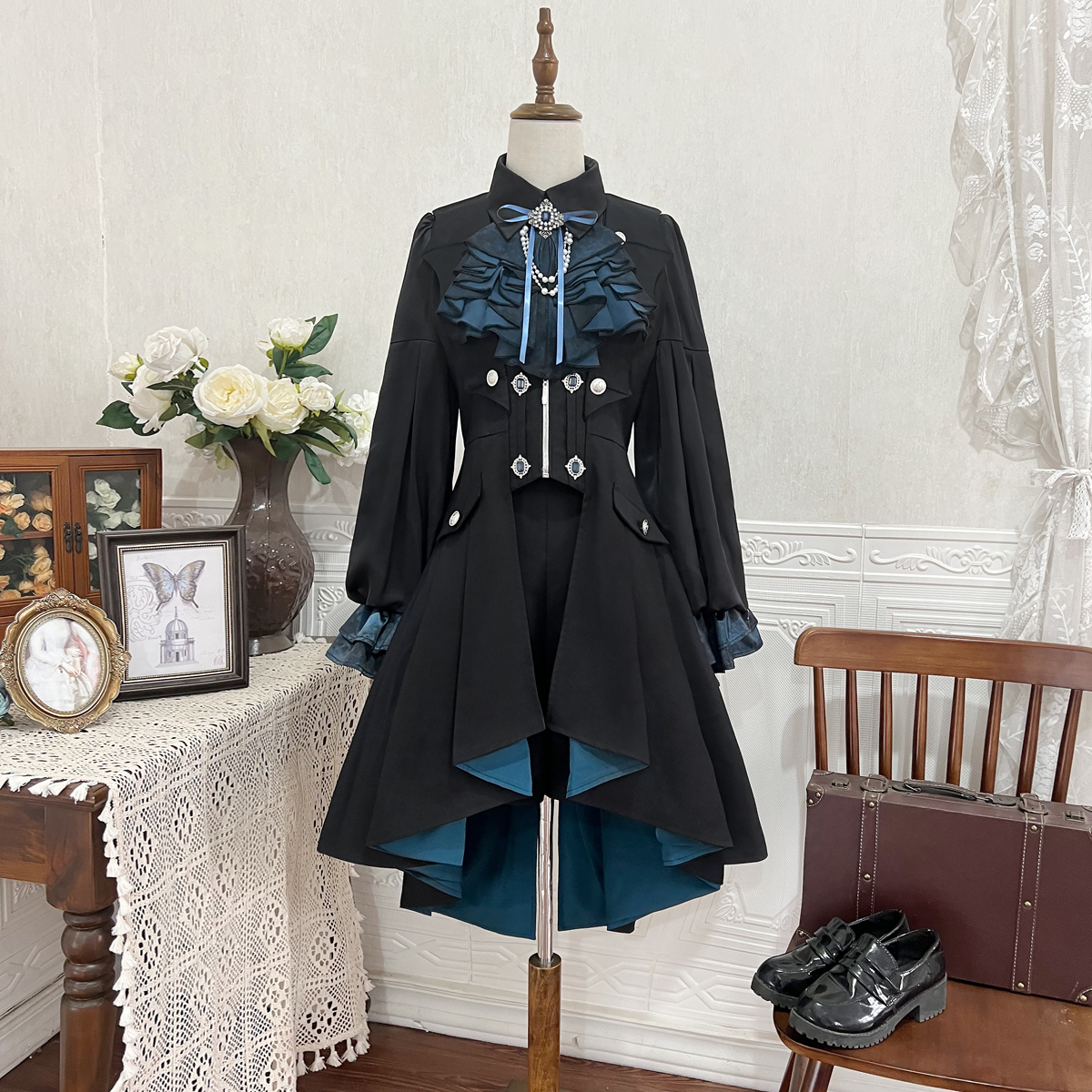 Gothic Prince Top Shorts Dress Suit PA20301