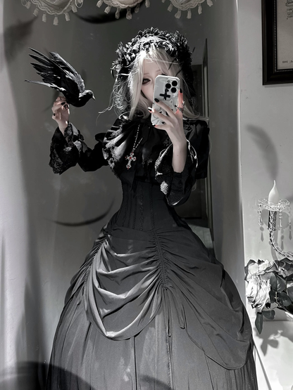 Gothic Lolita Lace Corset Dress PA20306
