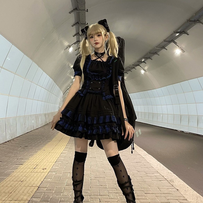 Punk rock lolita suit lolita PA20302