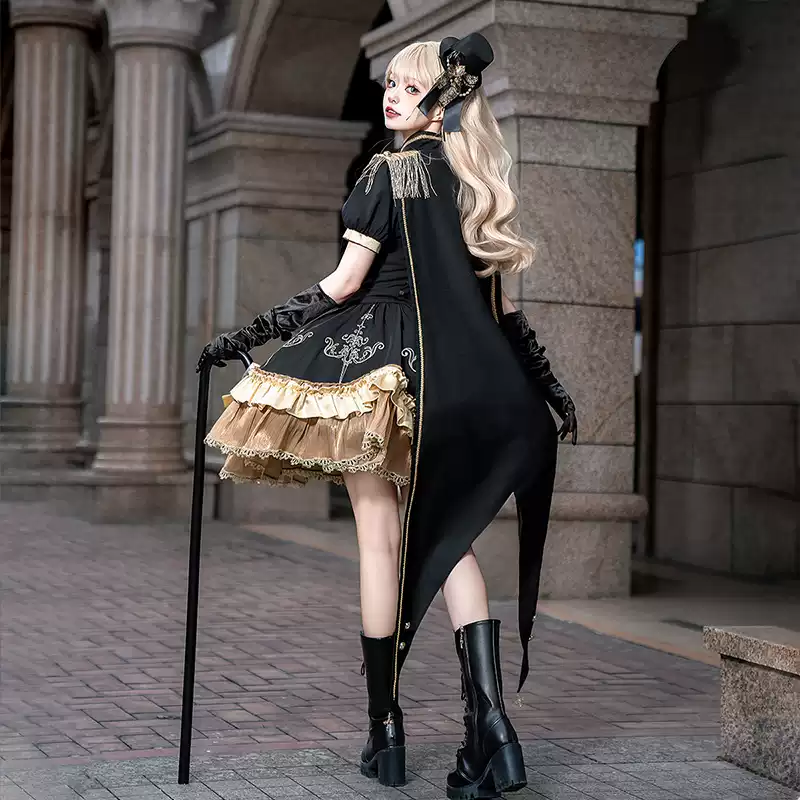 Elegant lolita short-sleeved dress PA20110