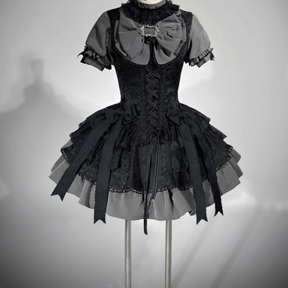 Gothic Puff Sleeve Cake Lolita PA20299
