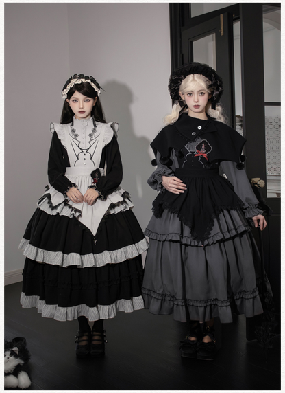 Gothic embroidery op twin lolita PA20304