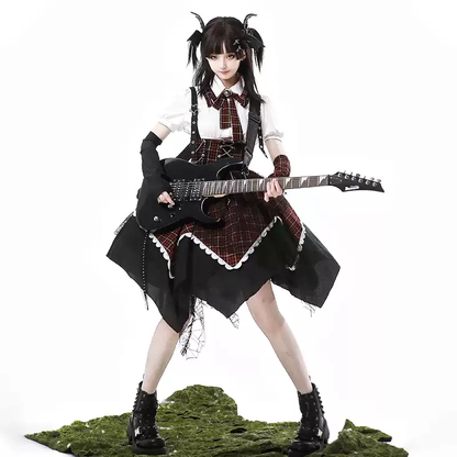 Sweet hot girl tearing lolita dress PA20216