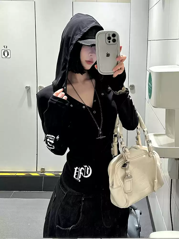 Hoodie Punk Tulle Top PA20253