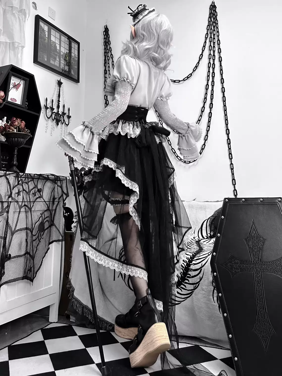 Dark Gothic Lolita Dress PA20267