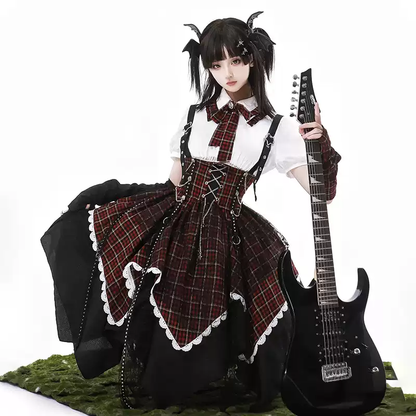 Sweet hot girl tearing lolita dress PA20216