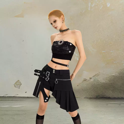 Gothic tube top street suit PA20224