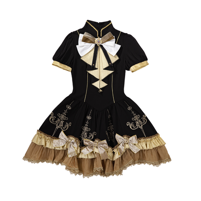 Elegant lolita short-sleeved dress PA20110