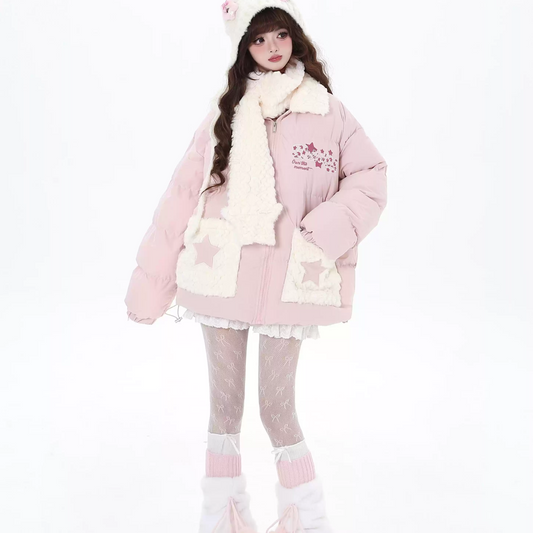 Star Sweet Thick Warm Jacket PA20130