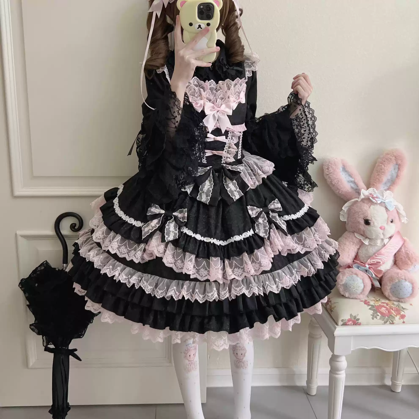 Sweet jsk suspender dress PA20115