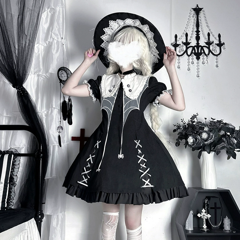 Spider Witch Lolita COS Dress PA20264