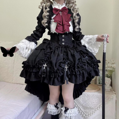 Gothic Lolita Skirt Design Set PA20294