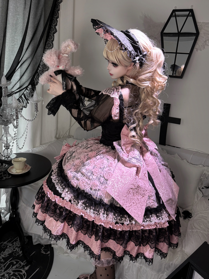 Dark Lolita jsk suspender dress PA20295