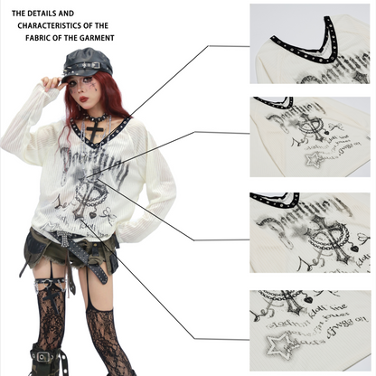 Subculture Gothic Cover-Up Top PA20245