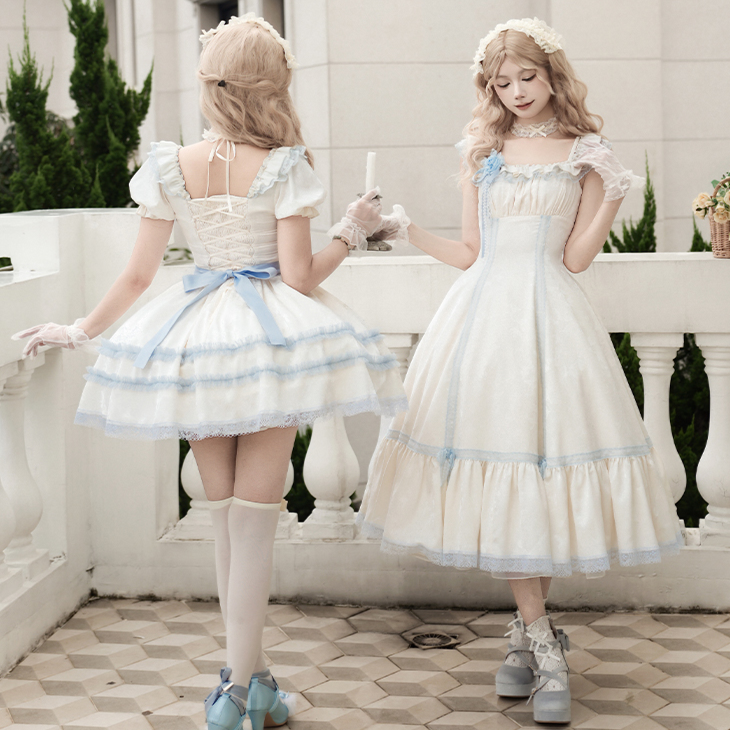 Long jsk short op fishbone lolita PA20121