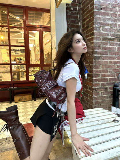 Punk Underarm Motorcycle Bag PA20177