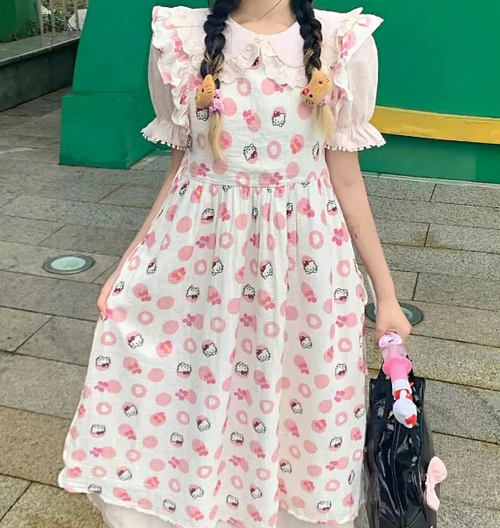 Sweet and cute doll collar dress PL53223