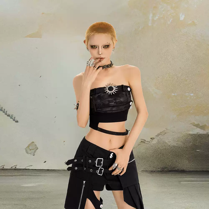 Gothic tube top street suit PA20224